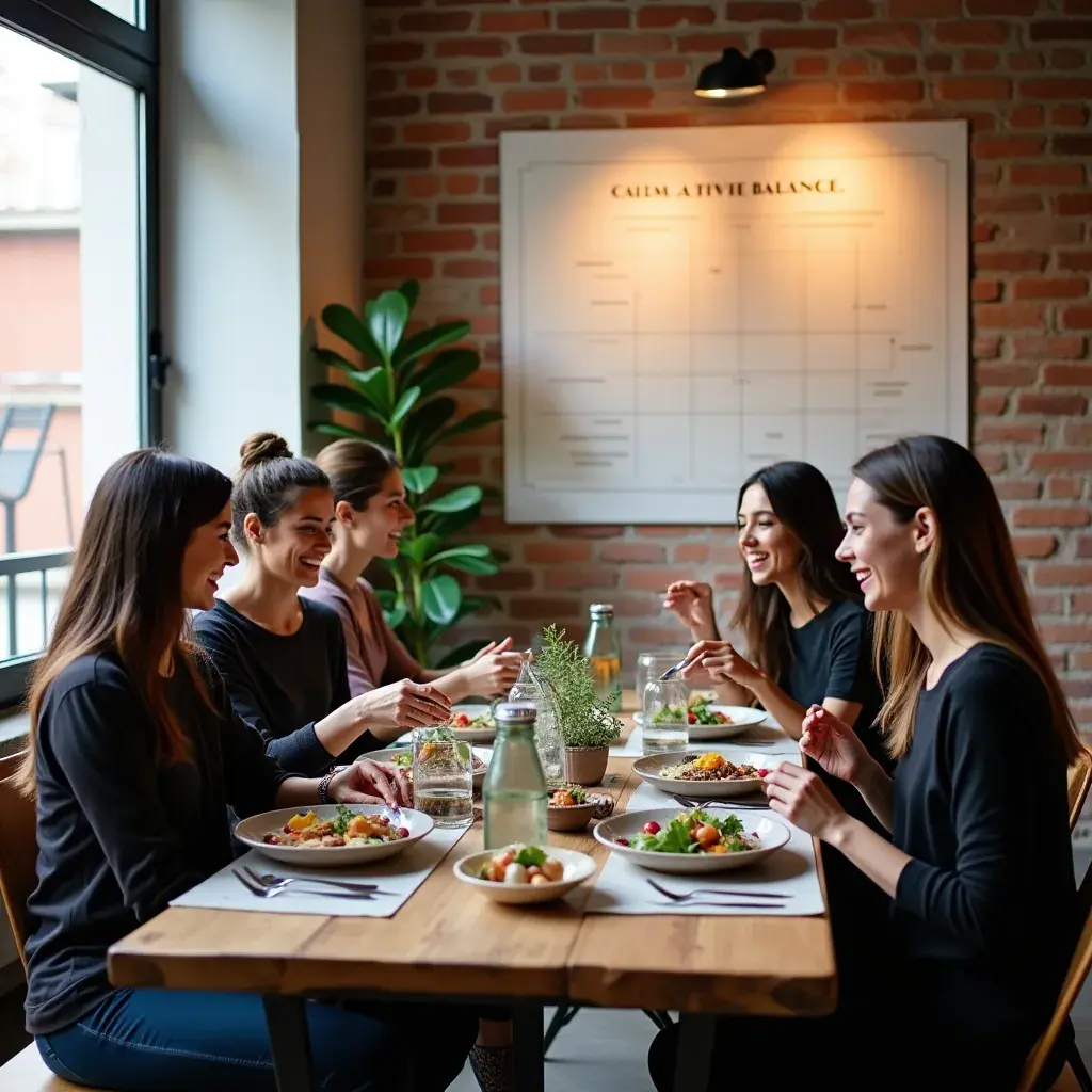 Modern office environment